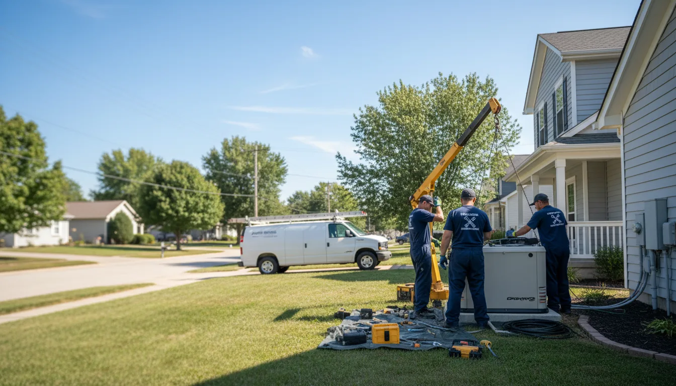 Generator Installation in Sidney, MI near me